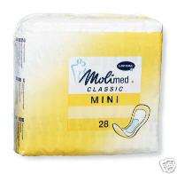 MOLIMED MINI Sanitary INCONTINENCE German Liners, Pads  