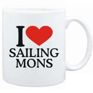  New  I Love Sailing Moms  Mug Sports: Home & Kitchen