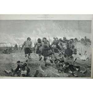  1882 Battle Tel El Kebir BayonetS Point War Soldiers 