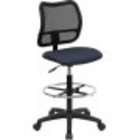 Flash Furniture WL A277 NVY D GG Contemporary Mesh Drafting Stool 