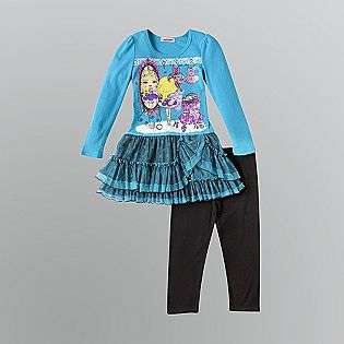   Dress and Leggings Set  Girl Code Clothing Girls Collections & Sets