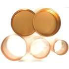 Global Dcor Global Decor Circle Cookie Cutter Set in Round Copper 