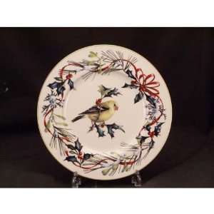 Lenox Winter Greetings Accent Plate(s)   Gold Finch  