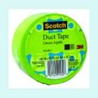 3M Scotch Color Duct Tape Green 1.88inx20yds Bulk package of 6