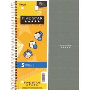  Mead 5 Star Spiral 5 Subject 6 X 9 (6 Pack) Office 