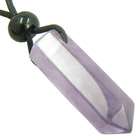 Best Amulets Healing Amethyst Crystal Point Pendant