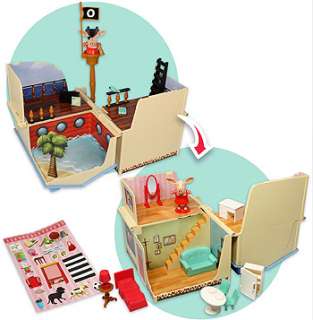 Olivia 2 in 1 Transforming Real World Playset Dollhouse   Spin Master 