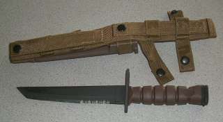 BRAND NEW Ontario Knife 1FTS Military Tanto Bayonet & Sheath 13 OKC 