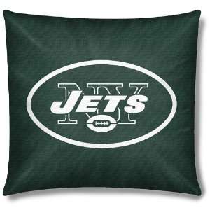  New York Jets NFL Toss Pillow: Sports & Outdoors