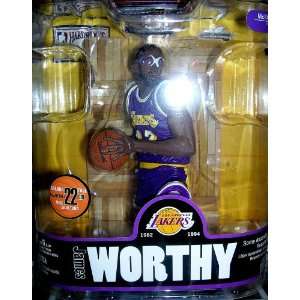  McFarlanes NBA Legends Chase Variant James Worthy Toys 