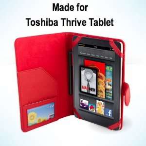  Toshiba Thrive 7 Tablet Case / Cover   Red SRX Executive 