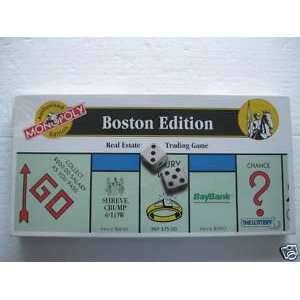  Monopoly Boston Edition Toys & Games