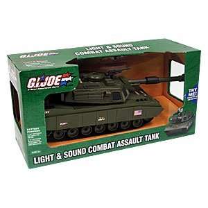 GI Joe Light & Sound Combat Assault Tank : Toys & Games : 