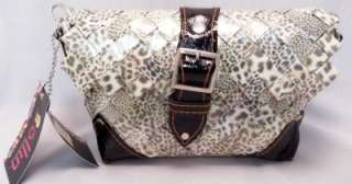 Nahui Ollin Leopard Print Candy Wrapper Handbag NWT  