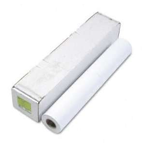   Large Format Paper, 24w, 100l, White, Roll: Office Products