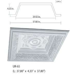  Ceiling Dome 38 7/8 inch by 38 7/8 inch square