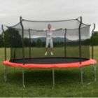 propel 15ft trampoline with enclosure and anchor kit
