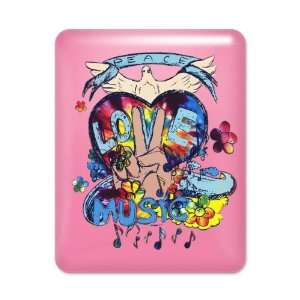   Case Hot Pink Peace Love Music   Peace Symbol Sign 