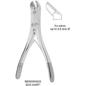 Wire Cutting Forceps, Tungsten Carbide   Double action, 6 3/4, 17 cm 