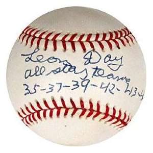   All Star Teams 35 37 39 42 43 46 Inscription   Autographed Baseballs