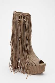 UrbanOutfitters > Jeffrey Campbell Tall Fringed Boot