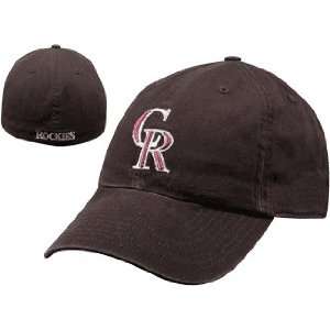  Colorado Rockies Black Franchise Hat: Sports & Outdoors