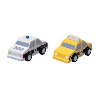 PlanToys Plan City Taxi and Police Car Vehicle