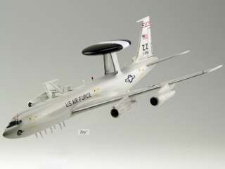 Boeing AWACS E 3 Wood Desktop Military Airplane Model  