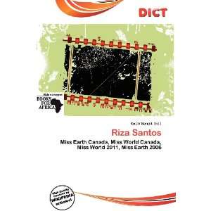  Riza Santos (9786200584762) Knútr Benoit Books