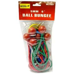    12 PIECE 6 Inch / 5MM Ball Bungee Cords ZR11021: Home Improvement