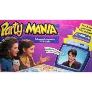    Party Mania Fabulous Interactive VCR Board Game Toys & Games