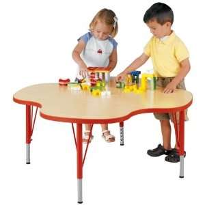  Tot Mate My Place Round Play Table Adjustable Height: Home 