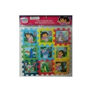  Dora the Explorer 9 Pc Foam Puzzle Toys & Games