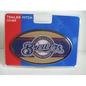  Milwaukee Brewers Plastic Trailer Hitch Cover