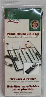 Donna Dewberry One Stroke Paint Brush Roll Up Carrier 028995790409 