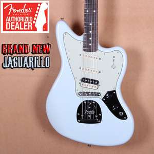 Fender Pawn Shop Jaguarillo Sonic Blue Jaguar Electric Guitar New w 