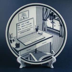 Personalized Email Keepsake Plate:  Home & Kitchen