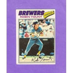 Robin Yount 1977 Topps Baseball (Milwaukee Brewers)  