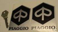 PIAGGIO Vespa Classic M cycle Scooter & Moped Stickers  