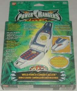 Bandai Power Rangers Wild Force Wild Force Lunar Caller With Box
