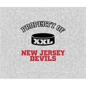  Property Of NHL Hockey Blanket/Throw New Jersey Devils 