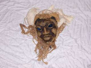 SOUTH AMERICAN BRAZIL NATIVE MASK FOR HANGING  