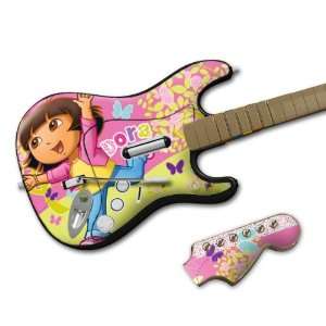 MusicSkins MS DORA10028 Rock Band Wireless Guitar  Dora The Explorer 