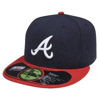 MLB Atlanta Braves Authentic On Field Game 59FIFTY Cap (Navy/Red)
