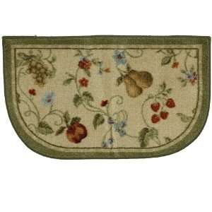 Katherines Vineyard Sage 18 Inch by 30 Inch Accent Rug  