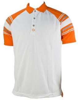 PUMA Golf Novelty Tech Polo multiple sizes $64.95 Retail Orange  