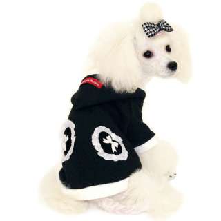 COAT LOVELY BEBE dog clothes hooded jacket PUPPY ZZANG  
