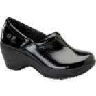   Mates Bryar Slip Resistant Black Patent Womens Nursing Shoe # 251311