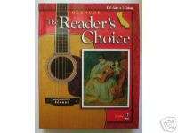 Glencoe Readers Choice textbook course 2 grade 7 9780078259296  
