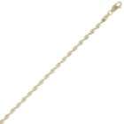 Two tone Gold Over Sterling Silver 18 Butterfly Twist Chain Necklace